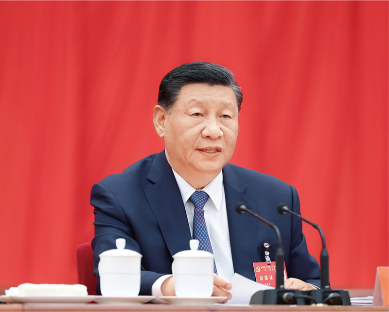 　　中國(guó)共產(chǎn)黨第二十屆中央委員會(huì)第三次全體會(huì)議，于2024年7月15日至18日在北京舉行。中央委員會(huì)總書(shū)記習(xí)近平作重要講話。 新華社記者 鞠鵬/攝